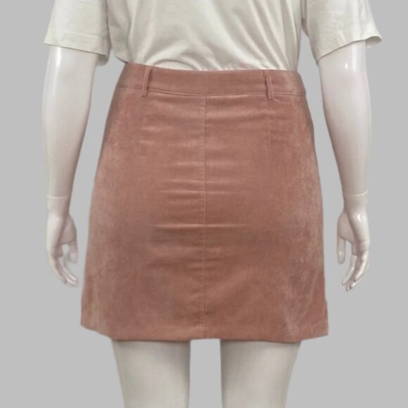 SisterS Point pink corduroy skirt - Picture 2 of 4